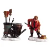 Lemax Personaggi|Lemax Best Buy*Street Sweeper Set of 2 Cod. 52093