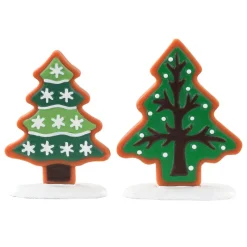 Lemax Accessori*Sugar Cookie Trees Set Of 2 Cod. 04766