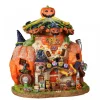 Lemax Edifici Illuminati|Edifici Illuminati*Sugared Pumpkin Candy Shoppe B/O 4.5V Cod. 25855