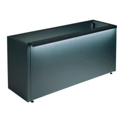 Herstera Fioriere In Metallo Herstera*Supporto Magnetico per Luci colore Antracite per Fioriere da da 100 cm