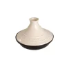 Staub Wok E Tajine*Tajine 20 cm Crema in Ghisa con Coperchio in Ceramica