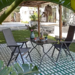 LaFuma Tavoli E Sedie Da Giardino O Terrazzo|Tavoli E Sedie Da Campeggio*Tavolo ANYTIME 110 x 68 cm LFM5105 Fusain