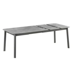 LaFuma Tavoli E Sedie Da Giardino O Terrazzo*Tavolo da giardino allungabile ORON 170/205x100 cm LFM5321 Ciment/Titane