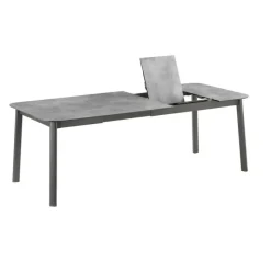 LaFuma Tavoli E Sedie Da Giardino O Terrazzo*Tavolo da giardino allungabile ORON 170/205x100 cm LFM5321 Ciment/Titane