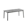 LaFuma Tavoli E Sedie Da Giardino O Terrazzo*Tavolo da giardino allungabile ORON 170/205x100 cm LFM5322 Ciment/Titane
