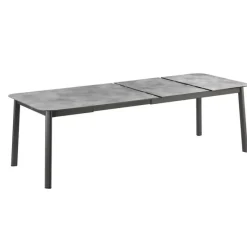 LaFuma Tavoli E Sedie Da Giardino O Terrazzo*Tavolo da giardino allungabile ORON 170/205x100 cm LFM5322 Ciment/Titane
