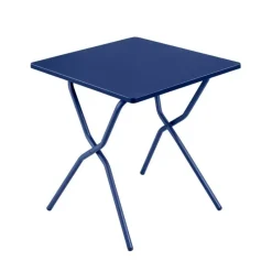 LaFuma Tavoli E Sedie Da Giardino O Terrazzo|Sconti Lafuma*Tavolo da giardino pieghevole BALCONY 70x70 cm LFM5357 CB Indigo/Indigo