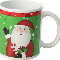 Koopman Oggetti Per La Tavola*Tazza di Natale in Ceramica 325 ml. Pezzo Singolo