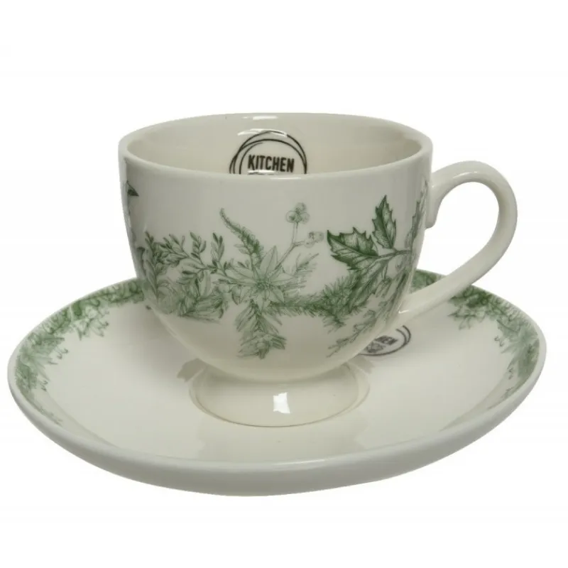 Kaemingk Oggetti Per La Tavola*Tazza e piattino in porcellana 10,5 cm.