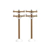 Lemax Personaggi|Accessori*Telephone Poles Set of 2 Cod. 64461