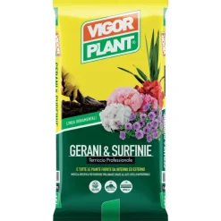 Vigorplant Terricci Per Piante*Terriccio Gerani & Surfinie 45 litri