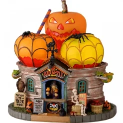 Lemax Edifici Illuminati|Novità Lemax Spooky Town 2025*The Bad Apple Shop B/O 4.5V Cod. 15728