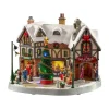 Lemax Edifici Illuminati|Edifici E Giostre In Movimento*The Bell & Thistle Tavern con Alimentatore 4.5V Cod. 05682