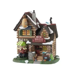Lemax Edifici Illuminati|Novità Lemax Natale 2025*The Biscuit Basket con Alimentatore 4.5V Cod. 55330