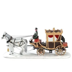 Lemax Prodotti Fuori Catalogo|Scene Natalizie*The Duchess Arrives Set of 2 Cod. 73309