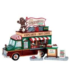 Lemax Scene Natalizie*The Gingerbread Man Set of 3 Cod. 63278