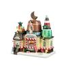Lemax Edifici Illuminati|Novità Lemax Natale 2025*The Merry Mint! Sweet Shop B/O 4.5V Cod. 45286