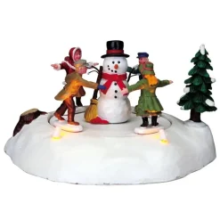 Lemax Personaggi|Scene Natalizie*The Merry Snowman B/O 4.5V Cod. 84776