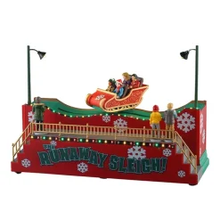 Lemax Scene Natalizie|Novità Lemax Natale 2025*The Runaway Sleigh con Alimentatore 4.5V Cod. 54453