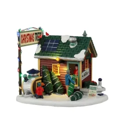 Lemax Edifici Illuminati*Tiny House Tree Lot B/O 4.5V Cod. 25901