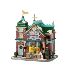 Lemax Edifici Illuminati|Novità Lemax Natale 2025*Tiny Tim's Toffee Makers con Alimentatore 4.5V Cod. 55337