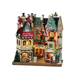 Lemax Edifici Illuminati*Tis The Season Shops B/O 4.5V Cod. 15804