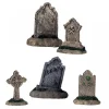 Lemax Accessori|Accessori*Tombstones Set Of 5 Cod. 44145