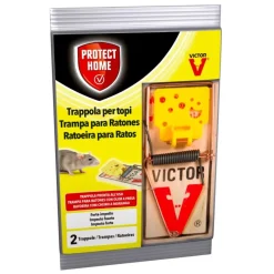 SBM Esche E Trappole Per Roditori|Prodotti Per La Cura Del Giardino*Trappola a scatto per Topi VICTOR