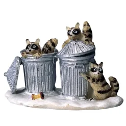 Lemax Personaggi|Lemax Best Buy*Trash Bandits Cod. 42878