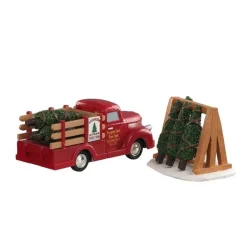 Lemax Scene Natalizie*Tree Delivery Set of 2 Cod. 93423