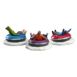 Lemax Scene Natalizie*Tubing Family Set of 3 Cod. 73305