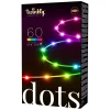 Twinkly Twinkly Home|Luci Di Natale*DOTS Striscia 3 m 60 Led RGB USB BT + WiFi Cavo Trasparente