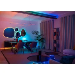 Twinkly Twinkly Home|Luci Di Natale*DOTS Striscia 10 m 200 Led RGB BT + WiFi Cavo Trasparente