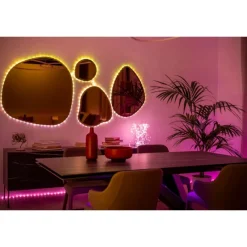 Twinkly Twinkly Home|Luci Di Natale*DOTS Striscia 10 m 200 Led RGB BT + WiFi Cavo Trasparente