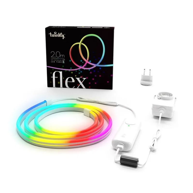 Twinkly Twinkly Home|Luci Di Natale*FLEX Tubo Flessibile 2 m 192 Led RGB BT + WiFi