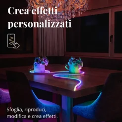 Twinkly Twinkly Home|Luci Di Natale*FLEX Tubo Flessibile 2 m 192 Led RGB BT + WiFi