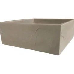 Vasar Vasi Quadrati In Resina|Vasi In Resina*Vaso Ardesia Cubo Basso