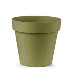 Veca Vasi Eco Green|Vasi Tondi In Plastica*Vaso Cleo Lovin'Green 100% Plastica Riciclata