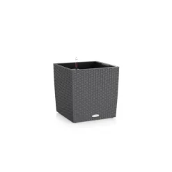 Lechuza Cottage Collection|Vasi Quadrati In Resina*Vaso Cube Cottage 50 Set Completo