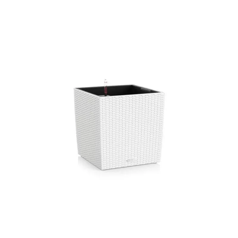 Lechuza Cottage Collection|Vasi Quadrati In Resina*Vaso Cube Cottage 40 Set Completo