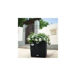 Lechuza Cottage Collection|Vasi Quadrati In Resina*Vaso Cube Cottage 40 Set Completo