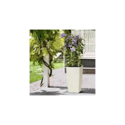 Lechuza Cottage Collection|Vasi Quadrati In Resina*Vaso Cubico Cottage 40 Set Completo
