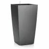 Lechuza Vasi In Resina|Vasi In Resina*Vaso Cubico Premium 50 Set Completo
