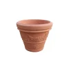 Teraplast Vasi In Resina Cotto Toscano|Vasi Tondi In Resina*Vaso Festonato