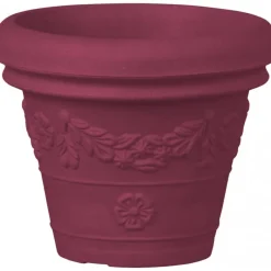 Teraplast Vasi In Resina Cotto Toscano|Vasi Tondi In Resina*Vaso Festonato