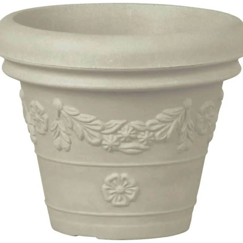 Teraplast Vasi In Resina Cotto Toscano|Vasi Tondi In Resina*Vaso Festonato