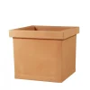 Teraplast Vasi In Resina Cotto Toscano|Vasi Quadrati In Resina*Vaso Quadro Liscio
