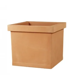 Teraplast Vasi In Resina Cotto Toscano|Vasi Quadrati In Resina*Vaso Quadro Liscio