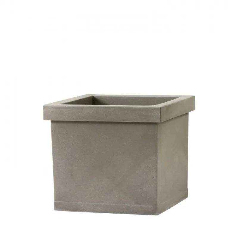 Teraplast Vasi In Resina Cotto Toscano|Vasi Quadrati In Resina*Vaso Quadro Liscio