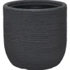 Vasar Vasi Tondi In Resina|Vasi In Resina*Vaso Shabby Rigato
